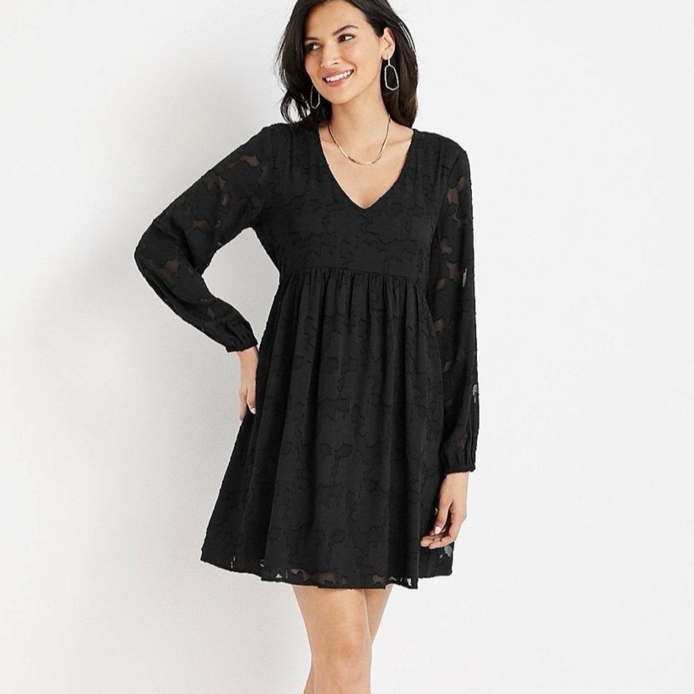 Maurices XL Black lace dress